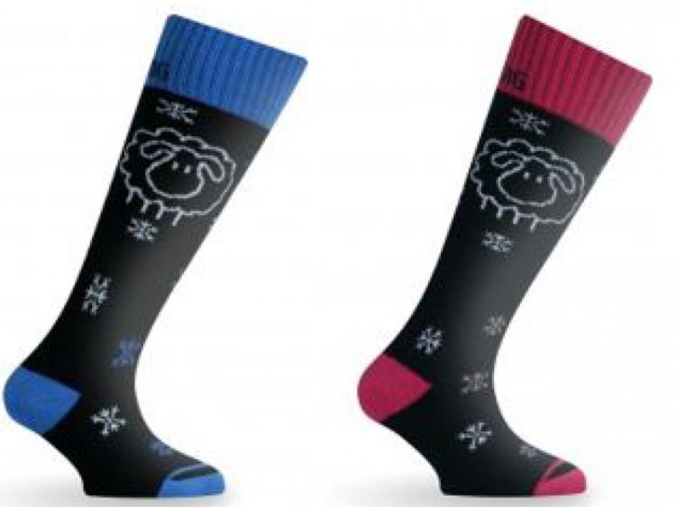 2023 AKCIA Juniorské/dámske lyžiarske podkolienky Lasting Merino Wool Skiing Functional Socks