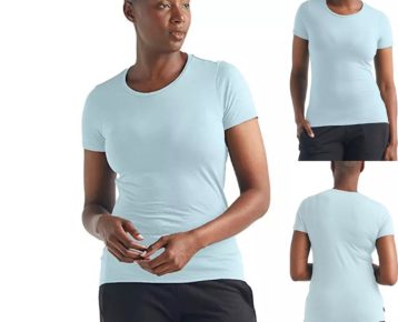 2022 AKCIA nová kolekcia: Dámske merino tričko ICEBREAKER Womens Merino Spector Short Sleeve Crewe T-Shirt