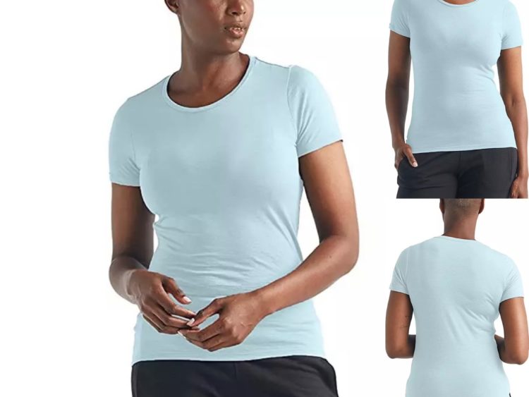 AKCIA nová kolekcia Dámske merino tričko ICEBREAKER Womens Merino Spector Short Sleeve Crewe T-Shirt