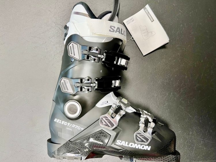AKCIA: Dámske lyžiarky Salomon Select HV R70 W GripWalk black/white