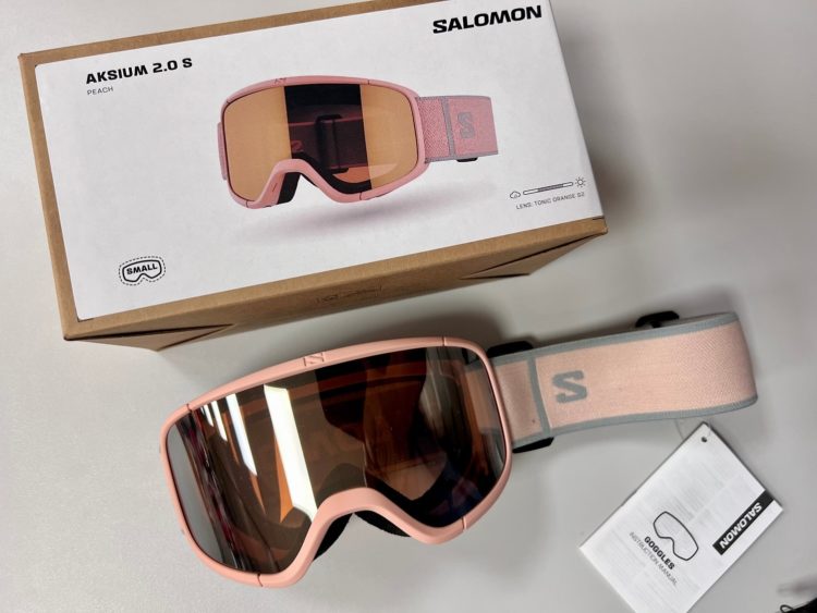 2023 AKCIA Salomon: Dámske lyžiarske okuliare SALOMON Aksium 2.0 S Access