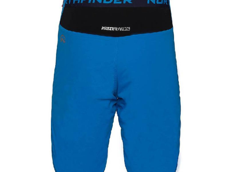 2023 AKCIA Northfinder: Pánske zateplené kraťasy Skialp Polartec® Alpha Direct KOSIARE blue