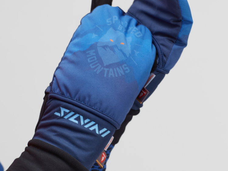 10% AKCIA nová kolekcia ZIMA 2023: Športové palcové rukavice Silvini Montignoso W-Proof PrimaLoft® POWERtherm