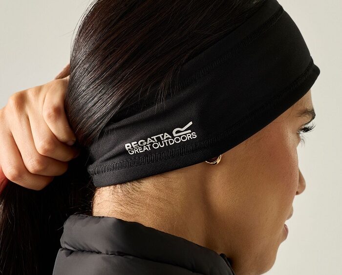 Dámska športová čelenka Regatta Active Headband RWC097 black