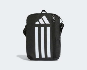 2023 new edition: Príručná kapsička cez plece ADIDAS Travel Organizer Essentials Training Shoulder Bag Black / White