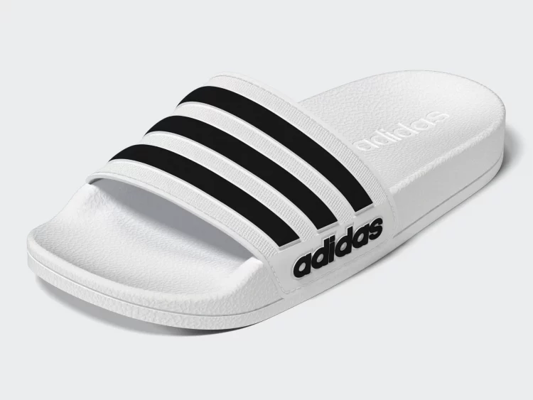 2023 nová kolekcia: Adidas Adilette Shower CloudFoam dámske / juniorské šľapky white/black
