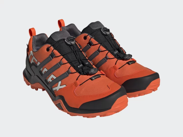 2024 new edition: ADIDAS Terrex Swift R2 GORE-TEX® Continental orange pánska trekingová obuv