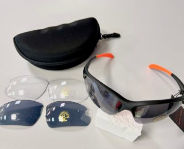 2023 AKCIA KTM: Športové okuliare s vymeniteľnými sklami KTM Factory Line 3x lenses
