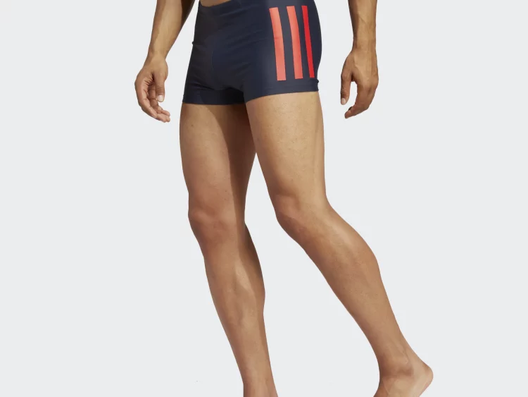 Pánske plavecké plavky / boxerky ADIDAS Bold 3-Stripes Boxer