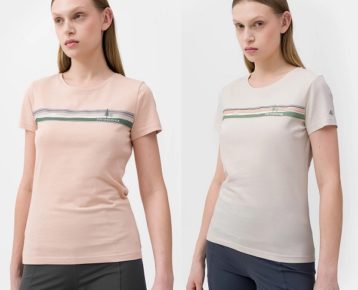 4F nová kolekcia 2023: Dámske regular tričko z organickej bavlny TTSHF275