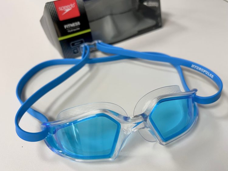 Plavecké okuliare SPEEDO Hydropulse clear/blue