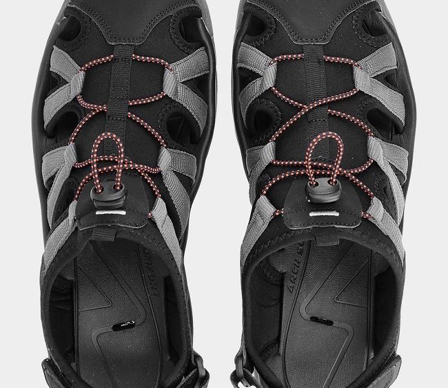4F nová kolekcia 2023: Pánske sandále 4F grey