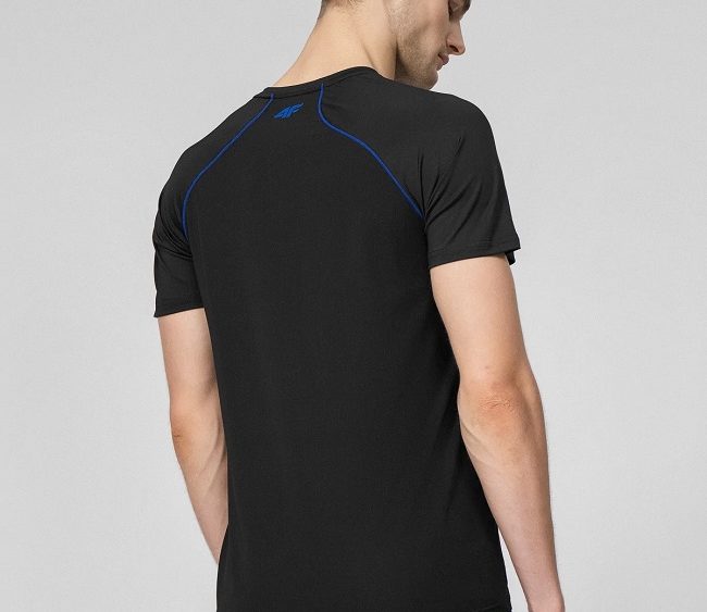Pánske rýchloschnúce tréningové tričko TSMF015 black