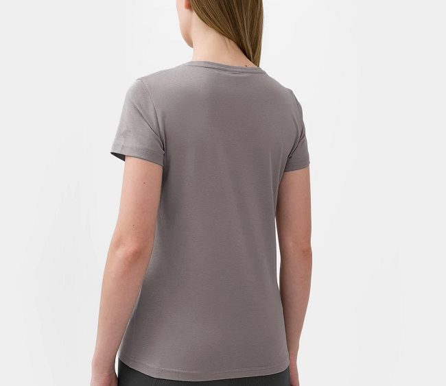 2023 Výpredaj: Dámske regular tričko z organickej bavlny TTSHF274 grey