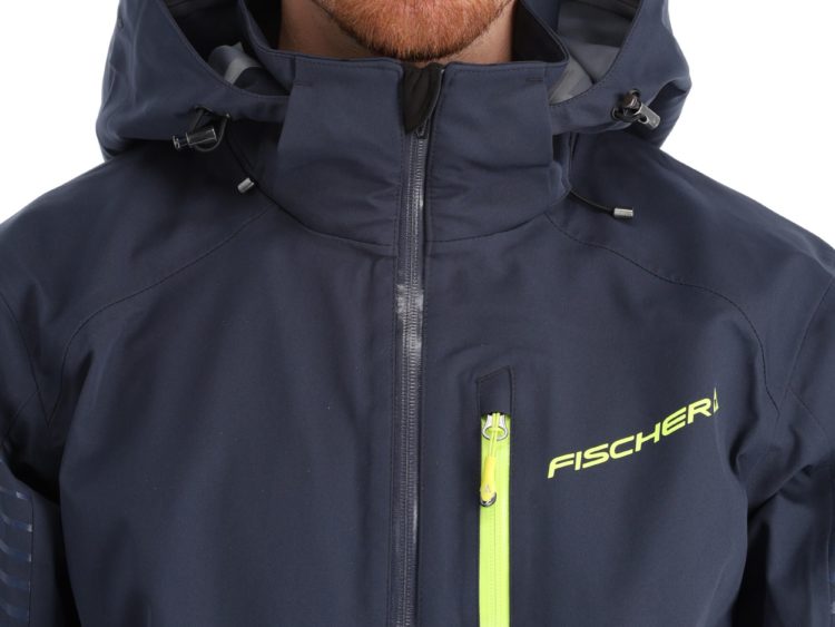 2023 AKCIA FISCHER 2023 Pánska lyžiarska bunda Fischer RC4 Hocheck 3-Layer Man Jacket DrymaxX ® Ultimate