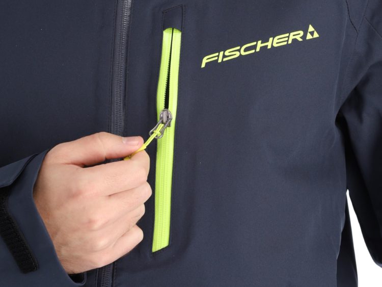 2023 AKCIA FISCHER 2023 Pánska lyžiarska bunda Fischer RC4 Hocheck 3-Layer Man Jacket DrymaxX ® Ultimate