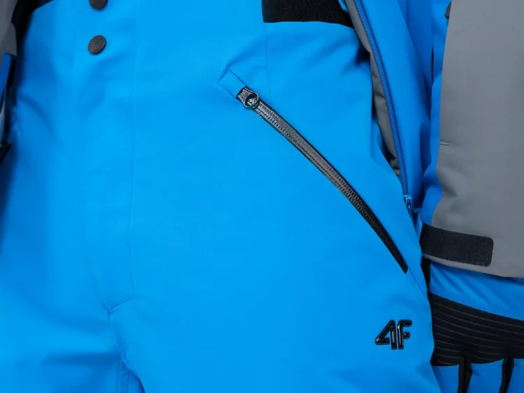 Pánske lyžiarske nohavice 4FPRO Chamonix s membránou DERMIZAX® 20 000 blue