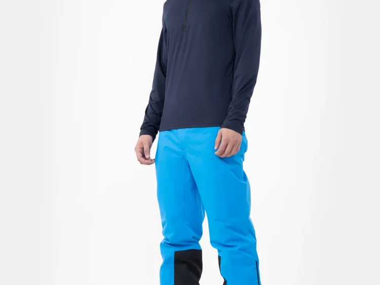 Pánske lyžiarske nohavice 4FPRO Chamonix s membránou DERMIZAX® 20 000 blue