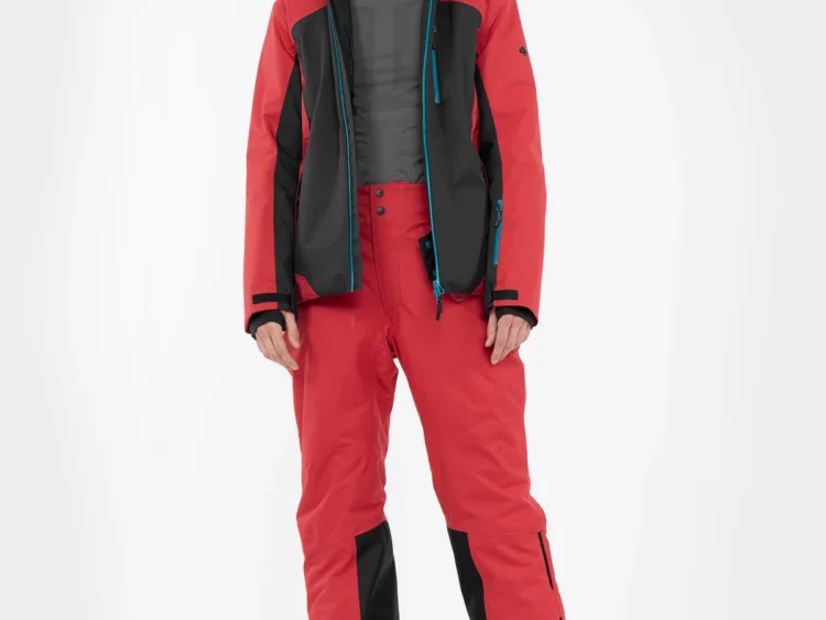 AKCIA 4F Pánske lyžiarske nohavice 4FPRO Cosmos Mood s membránou DERMIZAX® 20 000 red