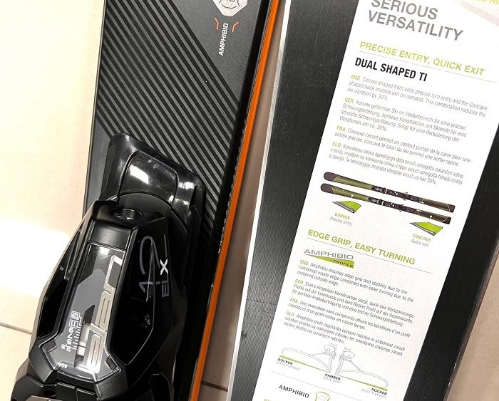 AKCIA ELAN: Zjazdové lyže s viazaním ELAN Amphibio 84 XTI Fusion 176cm + viazanie ELX 12