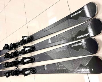 AKCIA ELAN Amphibio 18 Ti2 Black Edition + EMX 12  zjazdové lyže s viazaním