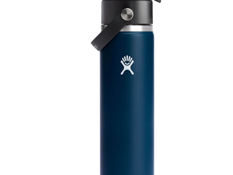 2024 AKCIA Termoska Hydro Flask Wide Flex Straw Cap 24oz (710 ml) indigo blue