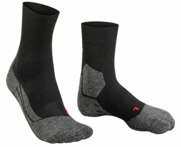 AKCIA: Dámske bežecké športové ponožky FALKE Running Ergonomic RU3 black