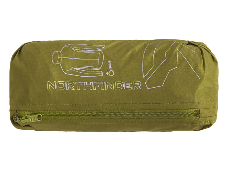 AKCIA Pánska športová bunda Northfinder NORTHKIT 2L Macaw Green