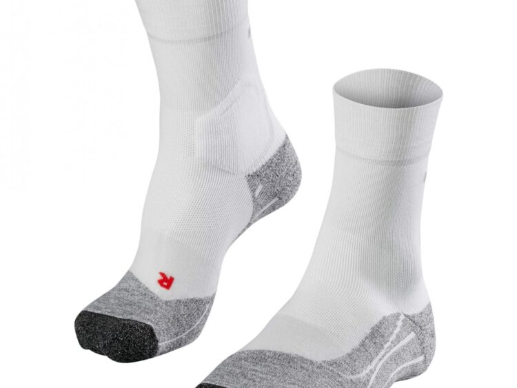 1 AKCIA: Pánske bežecké športové ponožky FALKE Running Ergonomic RU3 white