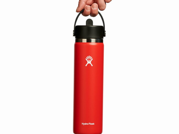 2024 AKCIA Termoska Hydro Flask Wide Flex Straw Cap 24oz (710 ml) red