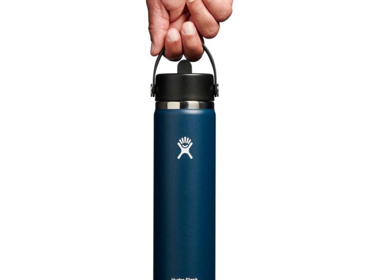 2024 AKCIA Termoska Hydro Flask Wide Flex Straw Cap 24oz (710 ml) indigo blue