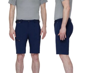 2024 AKCIA Pánske šortky Mammut Runbold Shorts Men marine blue