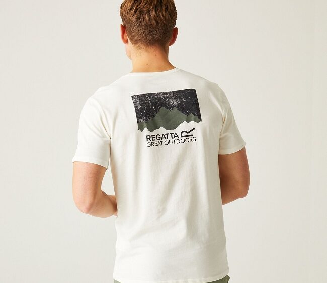 Akcia nová kolekcia: Pánske bavlnené tričko Regatta Breezed IV RMT291