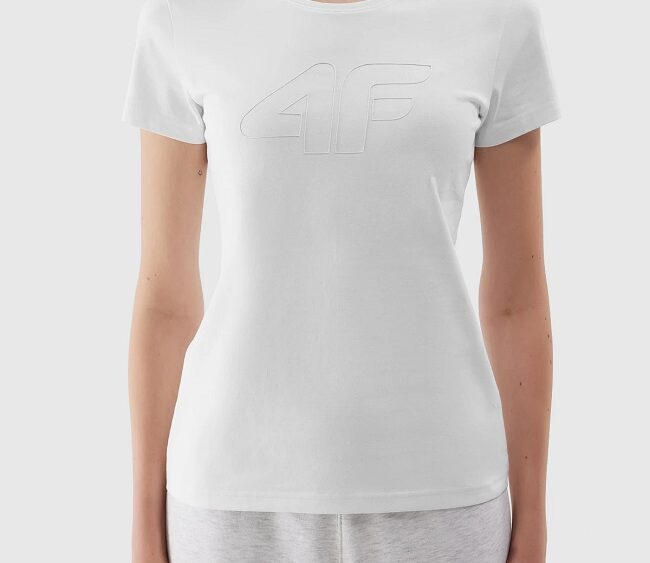 Akcia nová kolekcia 4F: Dámske bavlnené tričko TTSHF1163