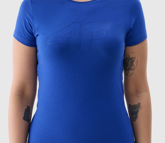 Akcia nová kolekcia 4F: Dámske bavlnené tričko TTSHF1163