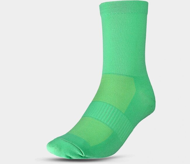 Akcia nová kolekcia 4F: Unisex cyklo ponožky UFSOU135 green