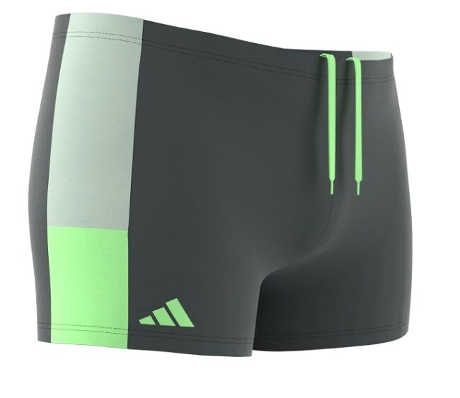 ADIDAS Block Boxer Infinitex Fitness Eco pánske plavecké plavky / boxerky