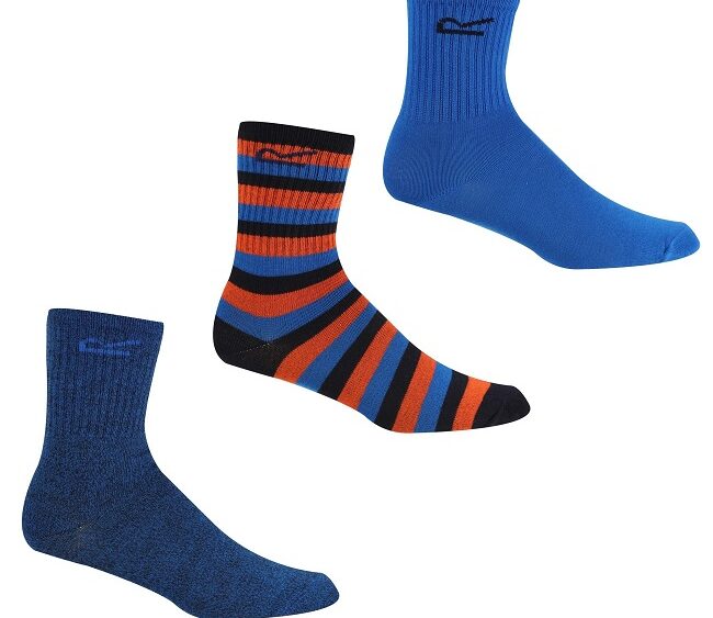Juniorské ponožky Regatta Outdoor Sock 3 pack RKH045