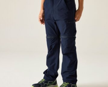 Juniorské trekingové odzipsovateľné nohavice Regatta Highton Z/O RKJ123