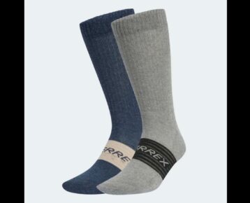 2024 new edition: Turistické vysoké ponožky 2x Adidas Terrex Multi Socks (2 PÁRY)