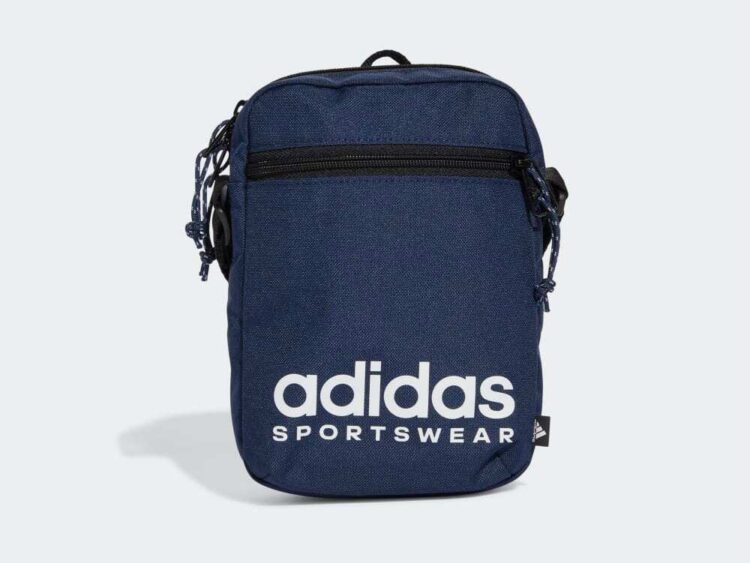 2024 new edition: Príručná kapsička cez plece ADIDAS Travel Organizer Sportwear Bag Nations Pack Navy Blue