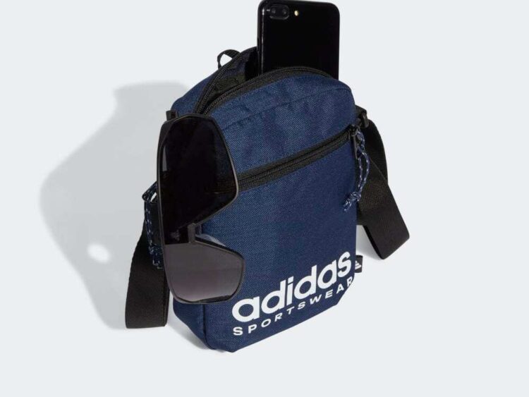 2024 new edition: Príručná kapsička cez plece ADIDAS Travel Organizer Sportwear Bag Nations Pack Navy Blue