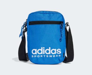 2024 new edition: Príručná kapsička cez plece ADIDAS Travel Organizer Sportwear Bag Nations Pack Blue