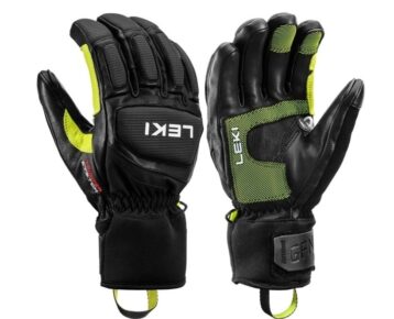 2024 AKCIA new winter : Lyžiarske rukavice LEKI Griffin Pro 3D black-lime