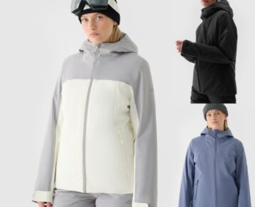 2024 4F new collection: Dámska lyžiarska bunda s membránou 4F NeoDry Ski Jacket TTJAF572