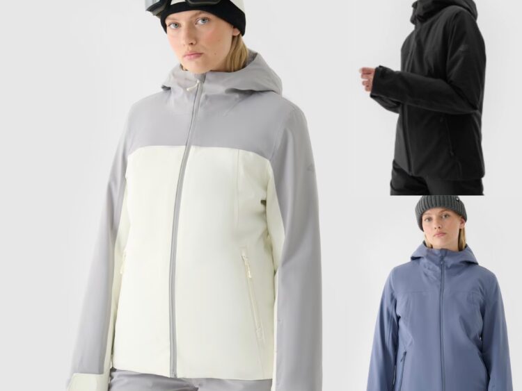 2024 4F new collection: Dámska lyžiarska bunda s membránou 4F NeoDry Ski Jacket TTJAF572