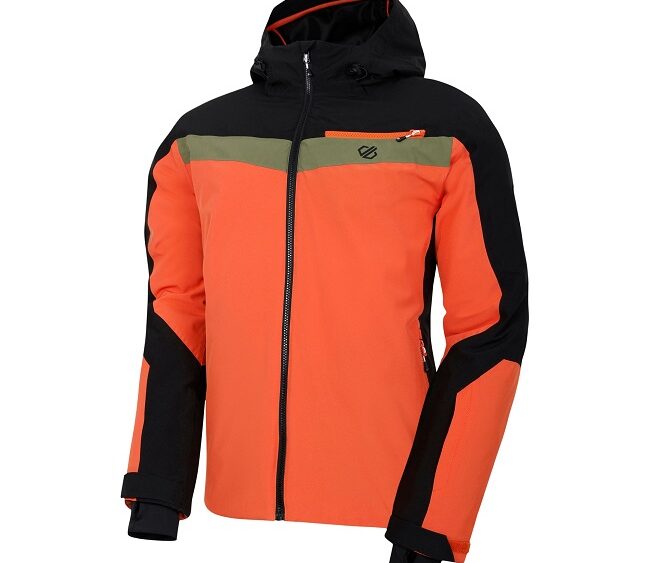 Akcia Dare2b nová kolekcia: Pánska lyžiarska bunda Eagle II Jacket DMP594 orange