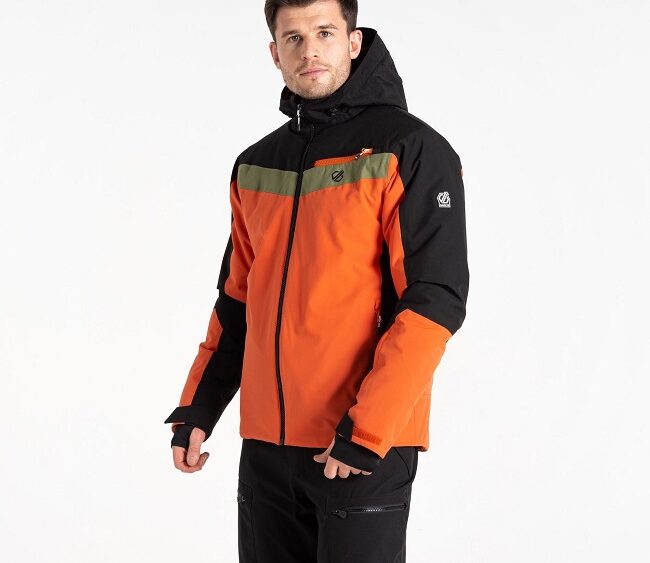 Akcia Dare2b nová kolekcia: Pánska lyžiarska bunda Eagle II Jacket DMP594 orange