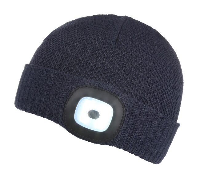 Detská zimná čiapka so svetielkom Regatta Kids Torch Beanie RKC239