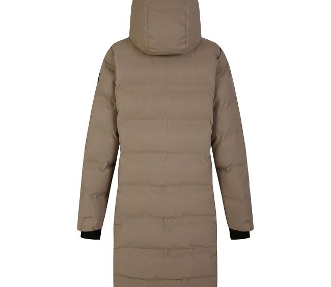 Akcia Dare2b nová kolekcia: Dámsky dlhý zimný kabát Wander Jacket DWP577 beige